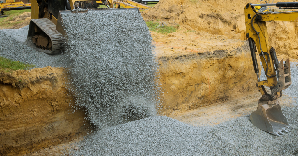backfill for foundation of new home